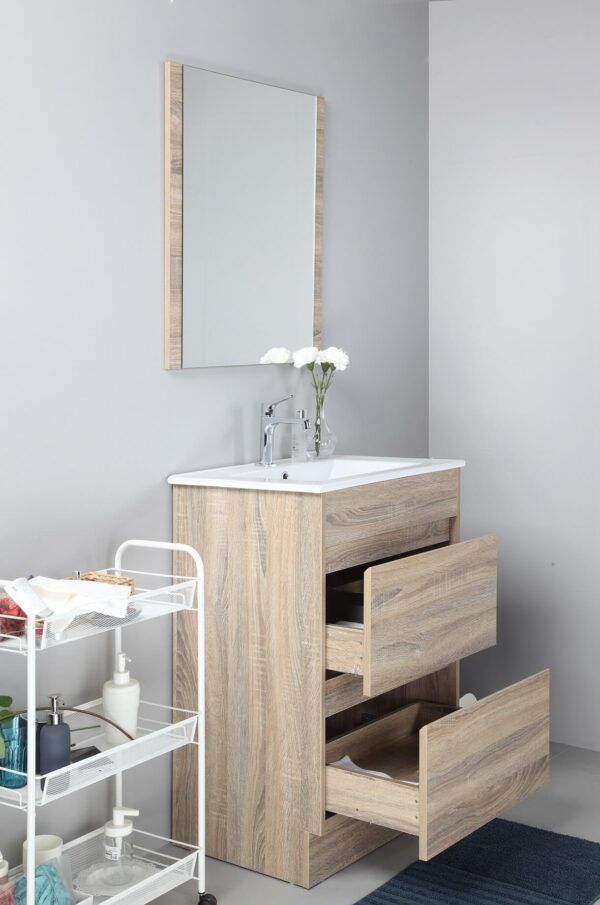 AU04-600 Freestanding Vanity - 600×460mm