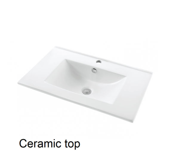 SG76 Matt Grey Freestanding Vanity - Different Sizes