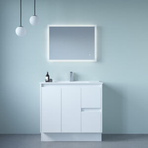 AU03 Gloss White Range Vanity