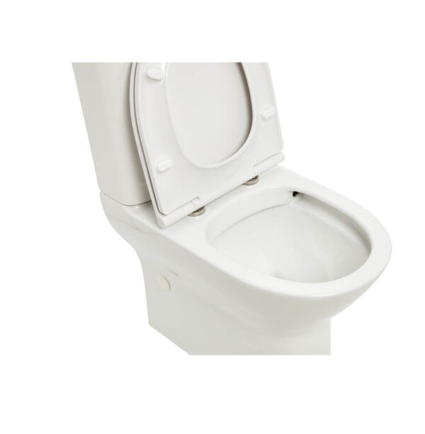 Johnson Suisse Emilia Rimless Flush Extra Height Ambulant Toilet Suite