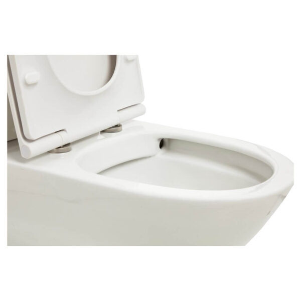 Johnson Suisse Emilia Rimless Flush Extra Height Ambulant Toilet Suite