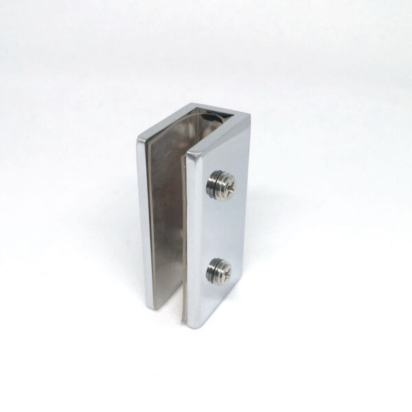 10mm Square Wall Bracket - Chrome
