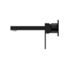 NR301507aMB-V11-600×600-1.png NRO1507AMB Matt Black Square Wall Basin Mixer Spout Set