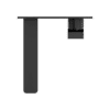 NR301507aMB-V21-600×600-1.png NRO1507AMB Matt Black Square Wall Basin Mixer Spout Set