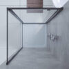 SS01S-pivot-door-side-panel-900×900-4.jpg SS01 - Black Front & Return Adjustable Shower Screen - 850x850mm (Suit On 900x900 Base)