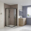 SS03-open-1.jpg SS03-900 Black Square Corner Sliding Shower Screen - 900x900mm