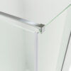 SS17-detail5.jpg SS17 - Chrome Semi Frameless Front & Return Shower Screen - 850x850mm (Suit On 900x900 Base)