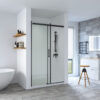 SS20-NEW-3.jpg SS20 - Black Wall to Wall Front Only Sliding Shower Screen - Multiple Sizes (1130-1750mm)