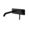 WT6507MK.jpeg EC6507MK Matt Black Round Wall Basin/bath Mixer Spout Set