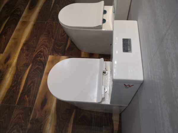ZUMI SANDRA Rimless Flush Compact Toilet Suite