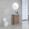 aa1-2.jpg AU20 Compact Freestanding Wooden Vanity - 465x260mm