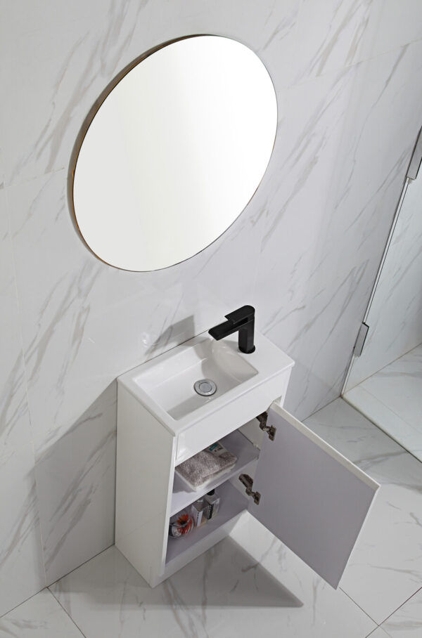 AU17 Compact Wall Hung Vanity - 465x260mm