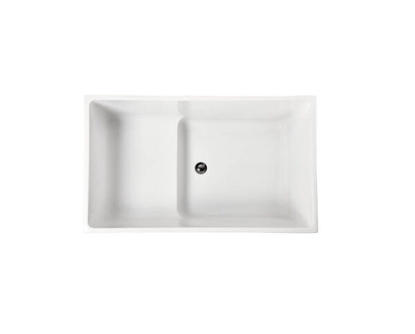 BATH 6 - Compact Freestanding Bath with Seat 1350mm