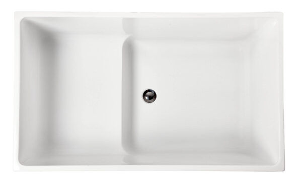 BATH 6 - Compact Freestanding Bath with Seat 1350mm