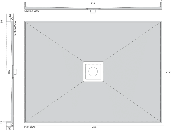 Universal Tile Shower Tray Base (Currently Unavailable)