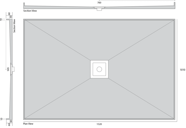 Universal Tile Shower Tray Base (Currently Unavailable)