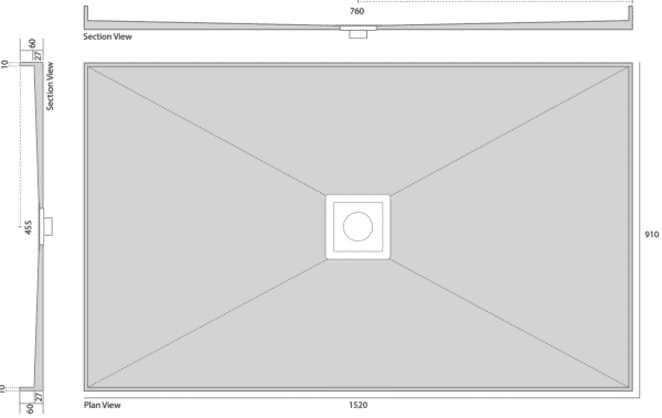Universal Tile Shower Tray Base (Currently Unavailable)