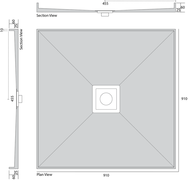 Universal Tile Shower Tray Base (Currently Unavailable)