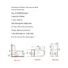 melbourne-bathroom-sandra-toilet-spec.png ZUMI SANDRA Rimless Flush Compact Toilet Suite