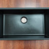 001 BV-7946 Black Single Bowl Kitchen Sink 790x460mm