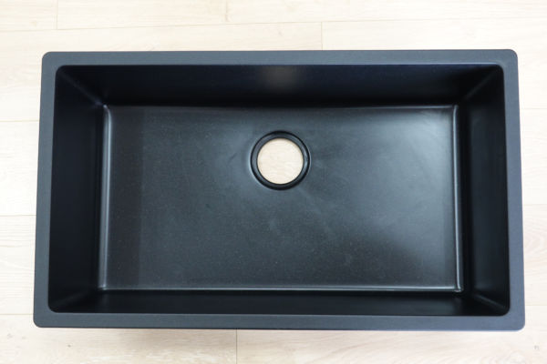 BV-7946 Black Single Bowl Kitchen Sink 790x460mm