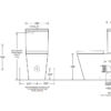 005 Johnson Suisse Venezia Rimless Flush Ambulant Toilet Suite