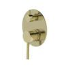 010 EC010DBB Brushed Brass Shower Mixer with Divertor