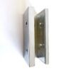 013 10mm Square Wall Bracket - Chrome