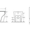 1003 BM In Wall Toilet With Geberit System