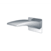 ASL523 Chrome Rectangle Plate Fixed Bath Spout