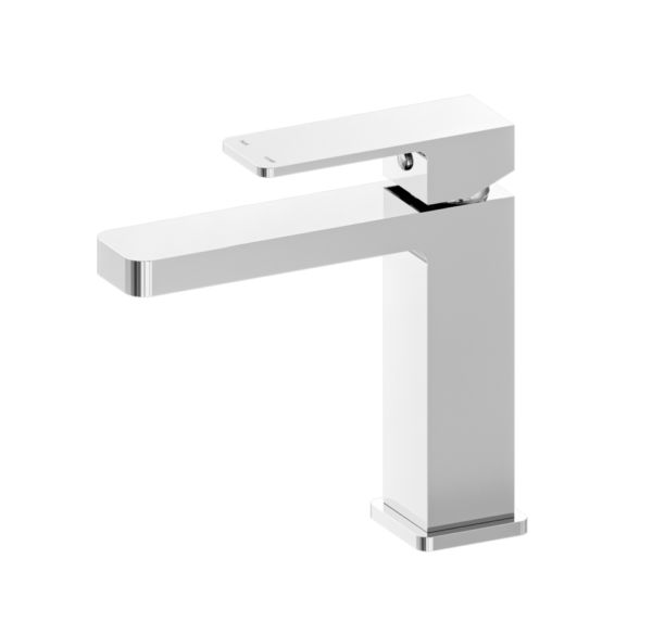 NRO1502CH Chrome Square Basin Mixer
