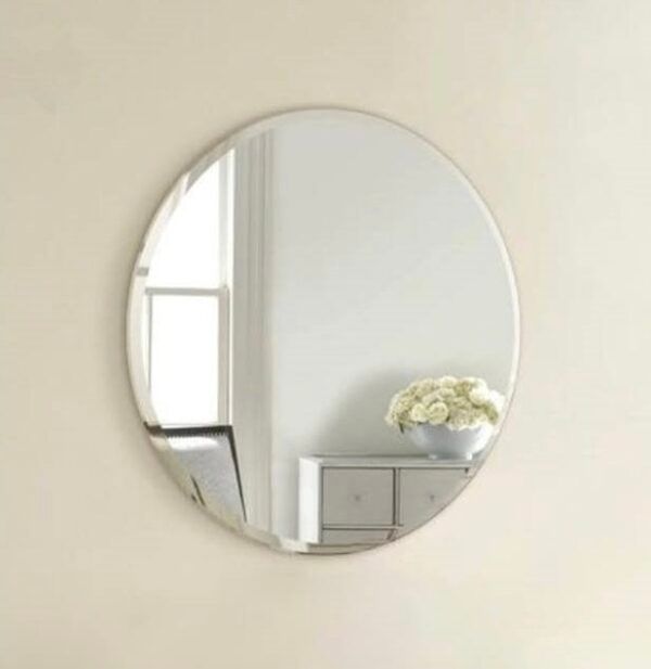 OS Bevel Edge Round Mirror (Bracket) 500/600/700mm