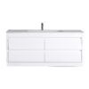 1800 AU15 Freestanding Vanity - 1500mm Double