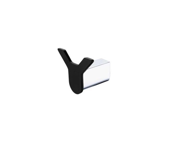 LINCOLN Black Twin Robe Hook