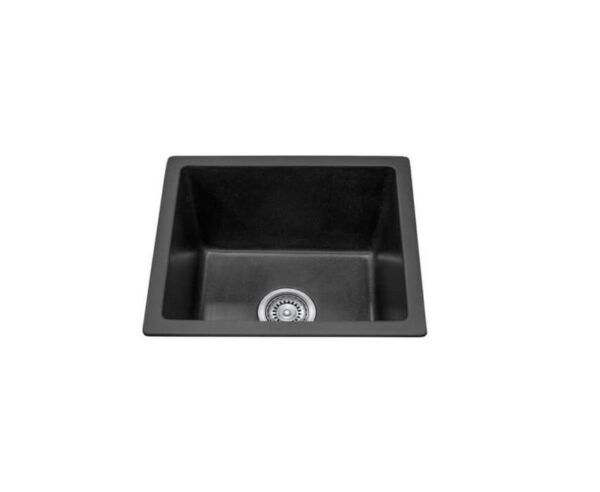 BV-4641 Black Single Bowl Kitchen Sink 460x410mm