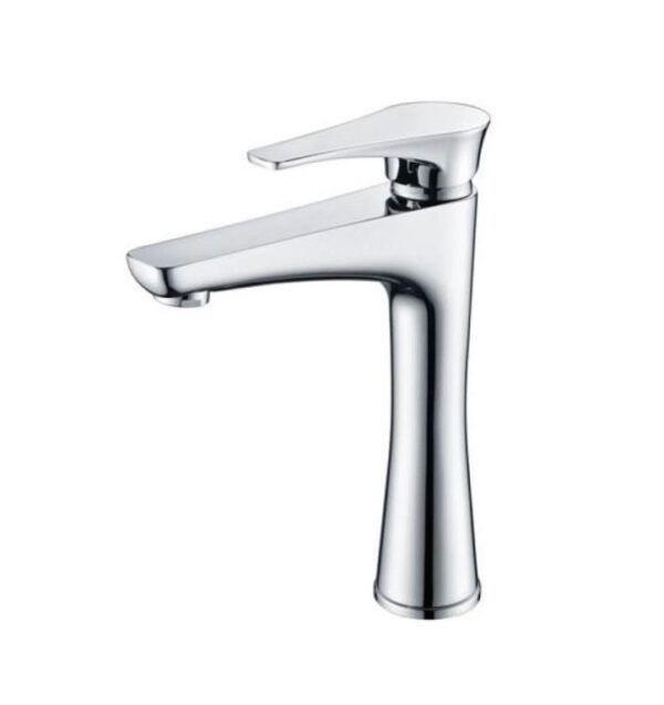 OS85BH Chrome Round Tall Basin Mixer