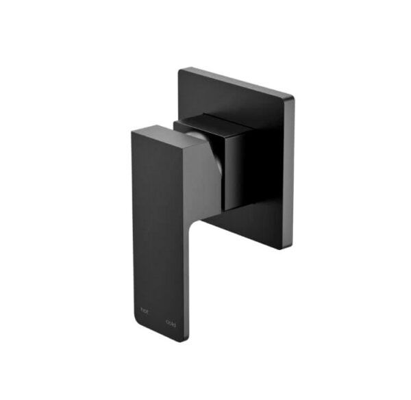 NR 3015-09-MB Matt Black Square Shower Mixer