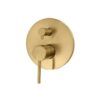222 ASL70DBG Brushed Bronze Gold Shower Mixer with Divertor