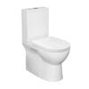 2222 EC Bianco-II Rimless Flush Toilet Suite