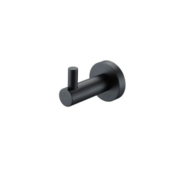 ASL Black Round Robe Hook