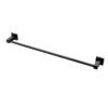 31 ASL Black Square Single Towel Rail