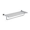 5021 ASL Chrome Round Bath Towel Shelf