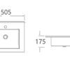 5fb458a82e21931f24f7a1a2_WB 4942-0-p-800 EC4942 Insert Basin 490x420x170mm