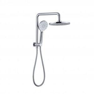 Brushed Nickel Shower Rail