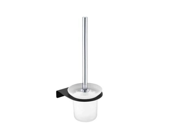 LINCOLN Black Toilet Brush Holder