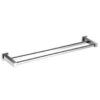 9-3 ASL Chrome Square Double Towel Holder 900mm