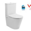 9999 ZUMI SANDRA Rimless Flush Compact Toilet Suite