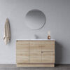 BV17-1200 online BV17 Extra Deep Wooden Finish Freestanding Vanity - 1200×520mm - Clearance