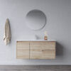 BV17-1200WH-1-4.jpg BV17WH-1200W Wooden Finish Wall Hung Vanity (520) - 1200×520mm - Clearance