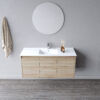 BV17-1200WH CT-2 BV17WH-1200 Wooden Finish Wall Hung Vanity NEW (460) - 1200×460mm
